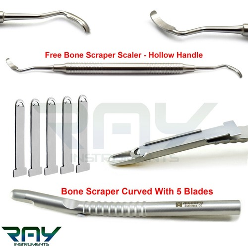 Bone scraper harvesting - bone,